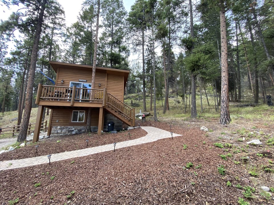 Walkway to Upper Cottage