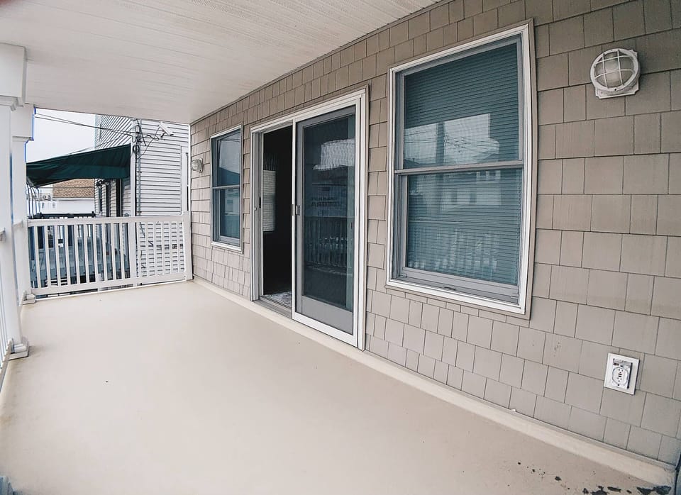 balcony furniture is on order - front balcony/deck  balcony furniture is on order