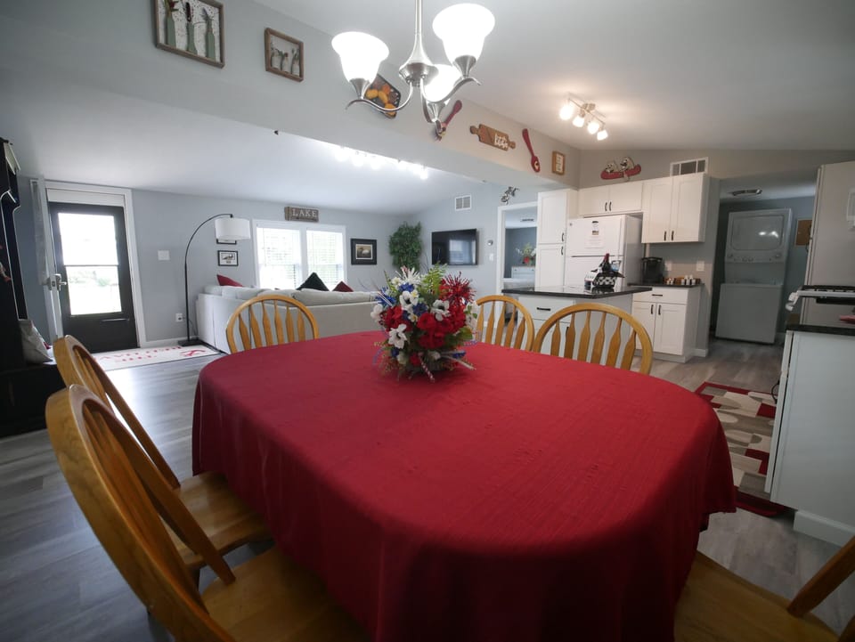 Dining area- view of great room
