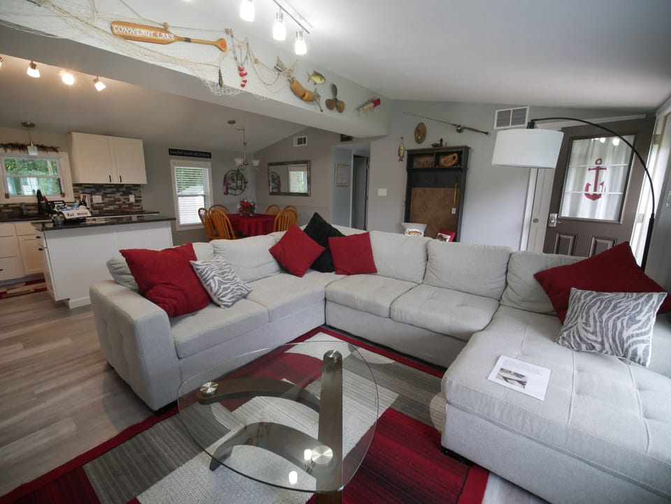 Living room - great room view