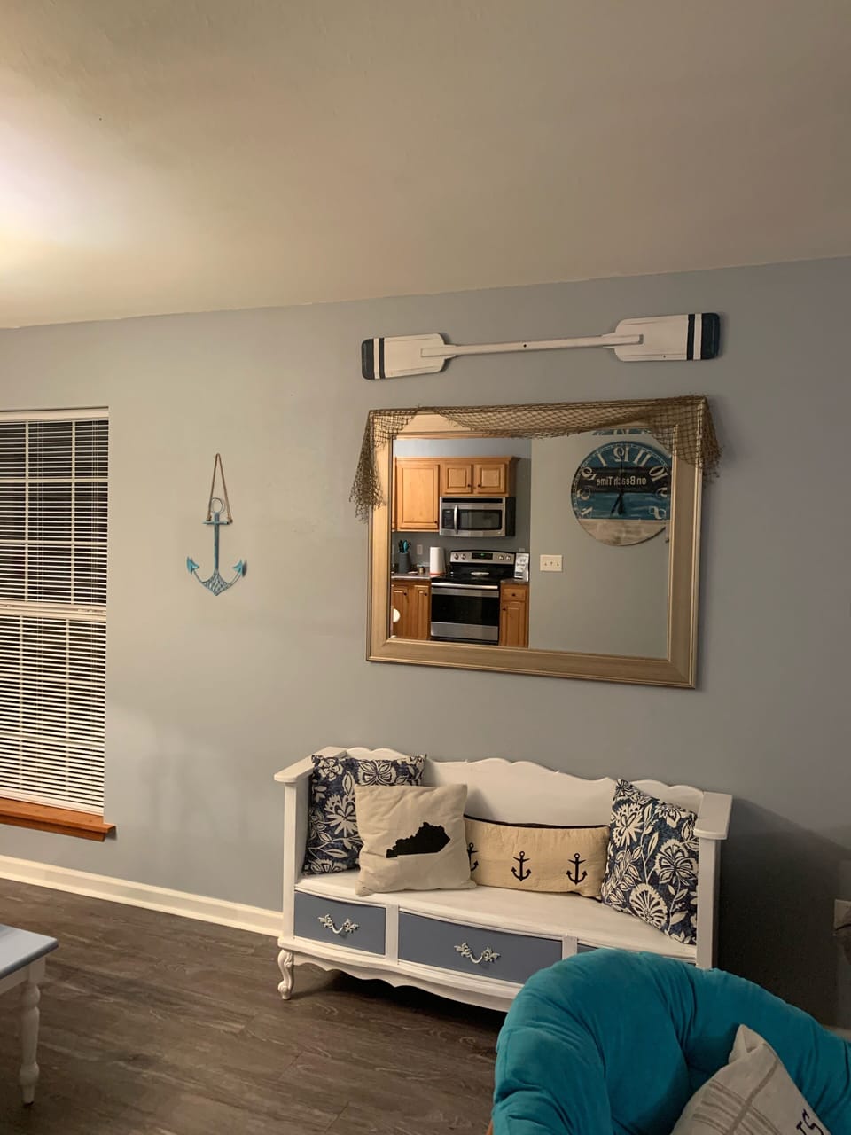 Entry from under the house 