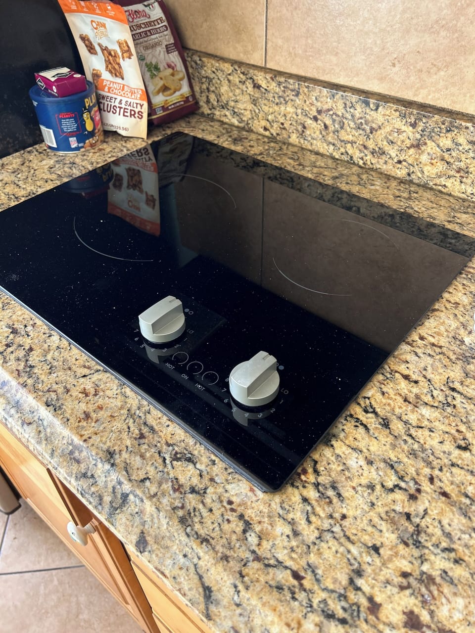 New stove top