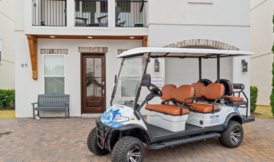 Included 6-Passenger Golf Cart