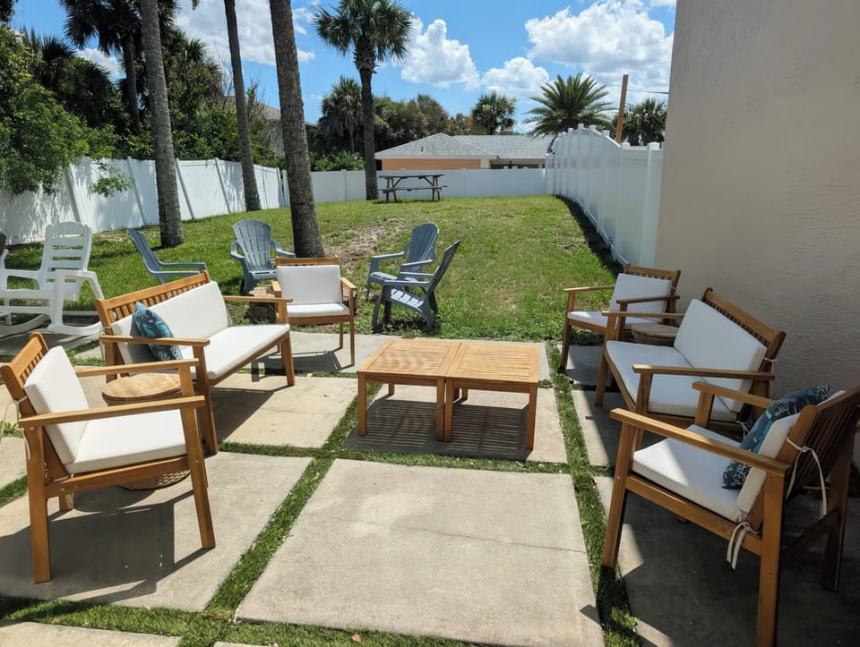 Private Patio | Ample Seating  | Spacious Yard | Fire Pit