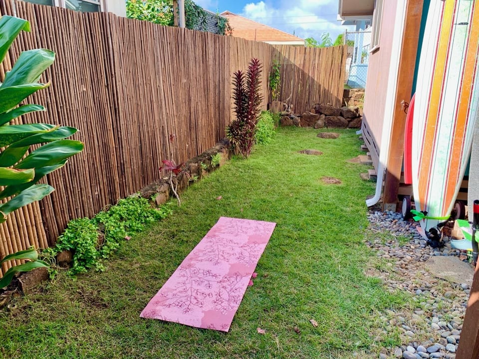Shared backyard