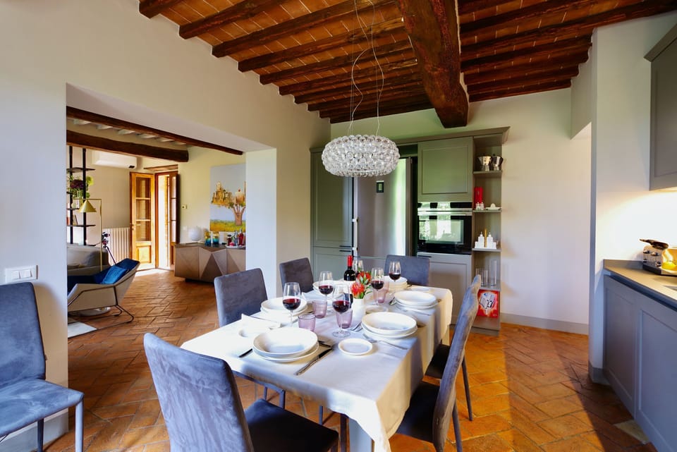 Serena al Casalone The Kitchen/Dining Room