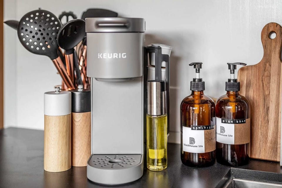 Free coffee and cooking essentials