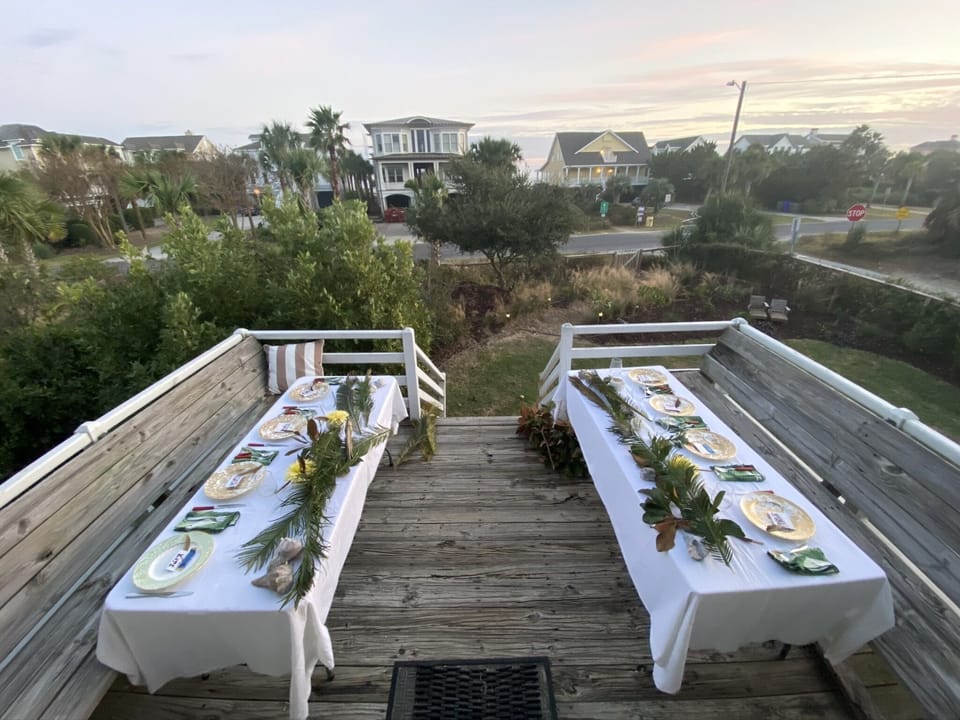 Outdoor dining