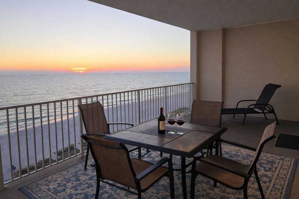 Huge balcony area, come relax or lounge!