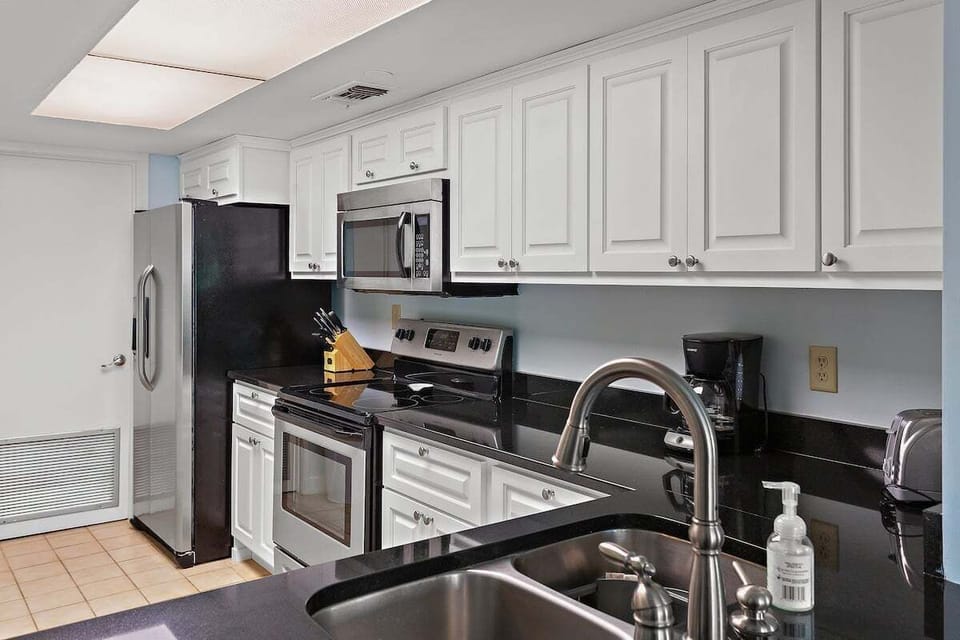 North Breakers 201 - Kitchen with all stainless appliances
