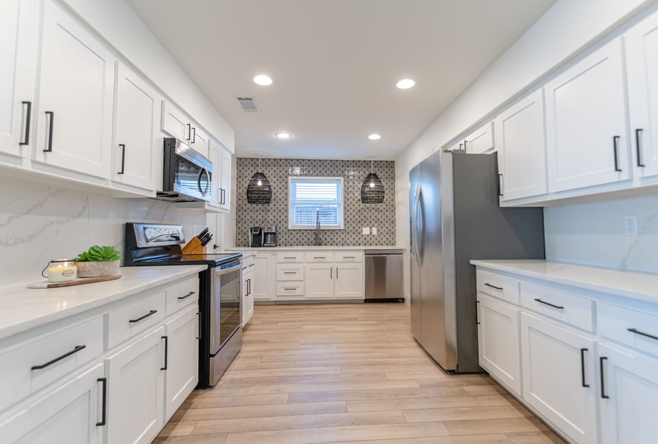 Kitchen - well stocked with everything you need.
