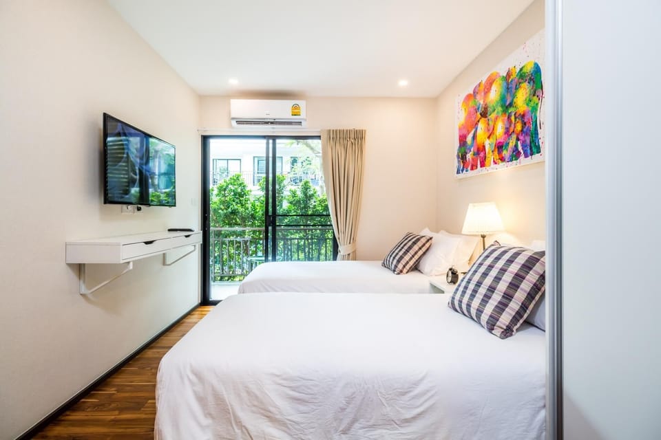 Direct pool access 2br apartment @The Title, Rawai (2052)