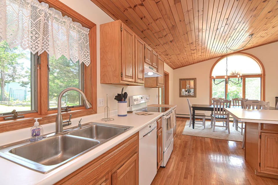 The kitchen.