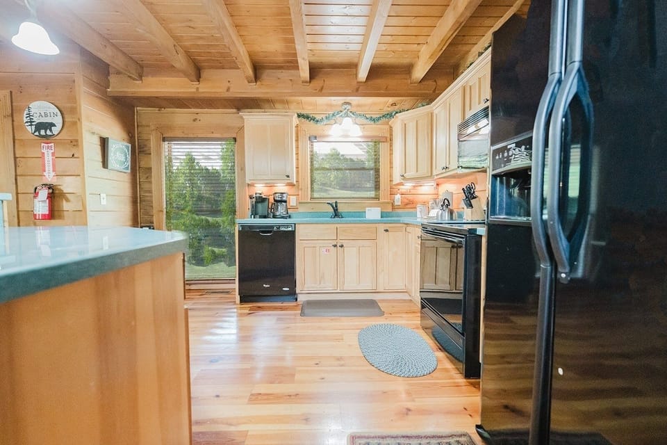 Indoors, Hardwood, Floor, Kitchen, Flooring