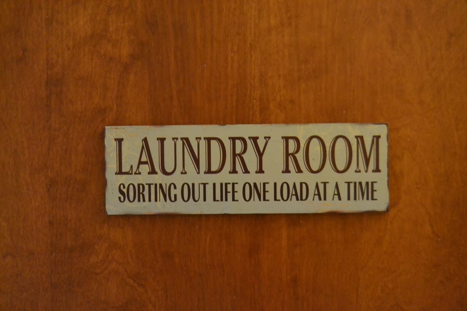 Full laundry available for guests
