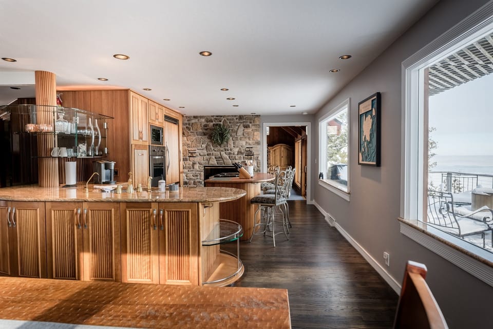 Dining Table off of Full kitchen