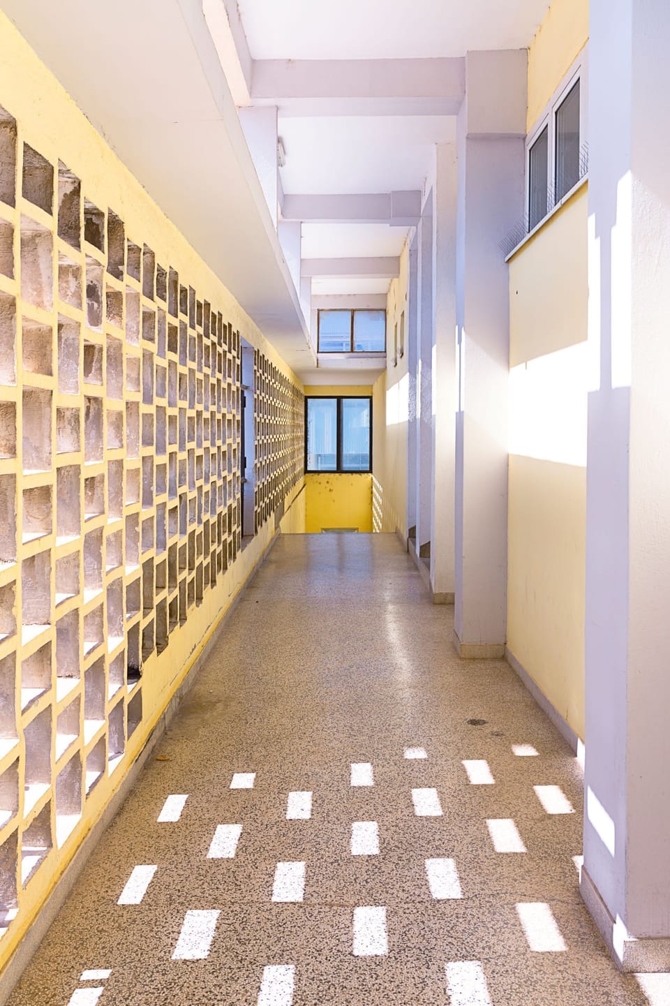 Hallway of the building.