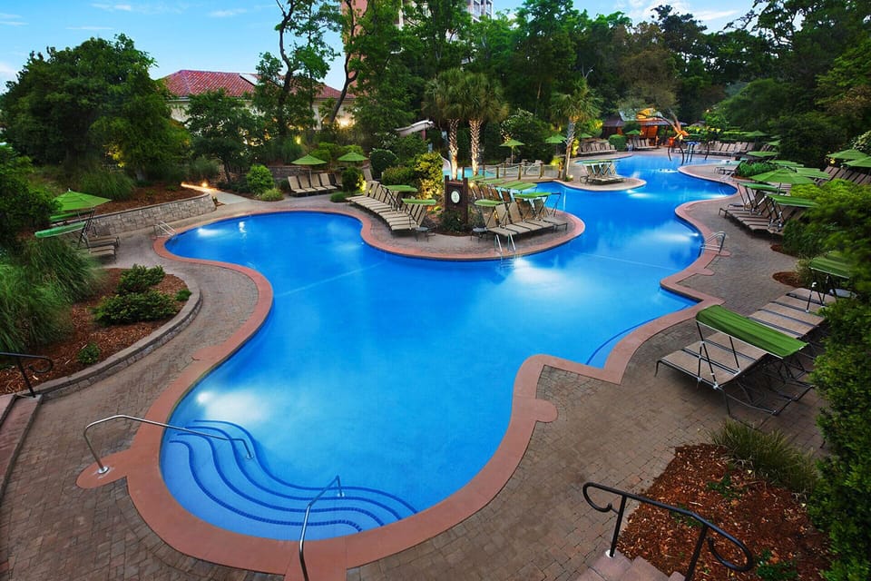 The Woodsy Pool, one of the amazing pools to enjoy on your vacation getaway!