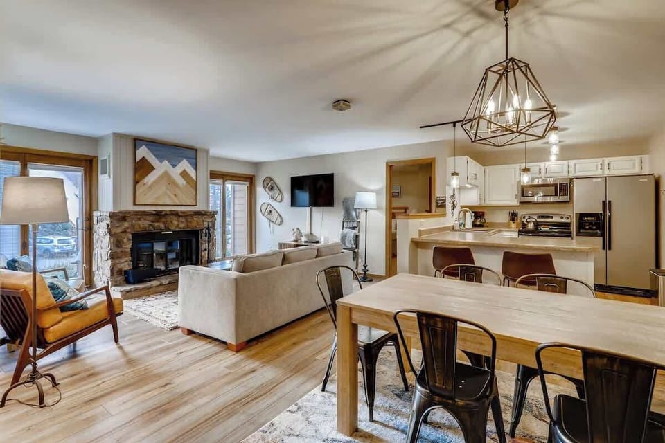 Open Concept so the family can enjoy time together.