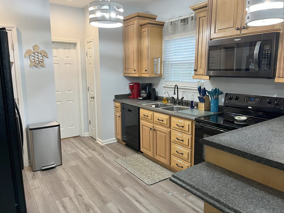 Fully equipped kitchen