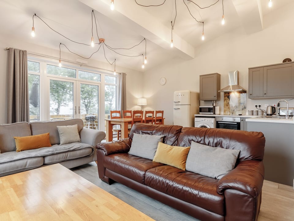 Open plan living space | The Barn - Tor Y Graig, Neath