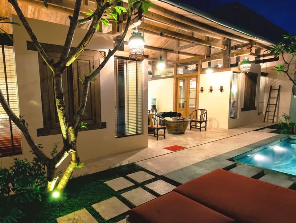 Unique luxury villa with private pool in the heart of Seminyak Bali.