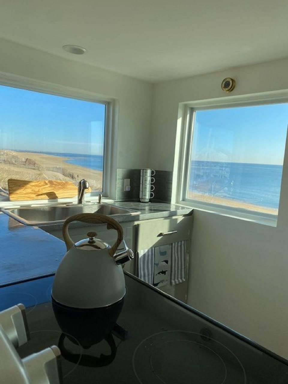 Spectacular views from kitchen