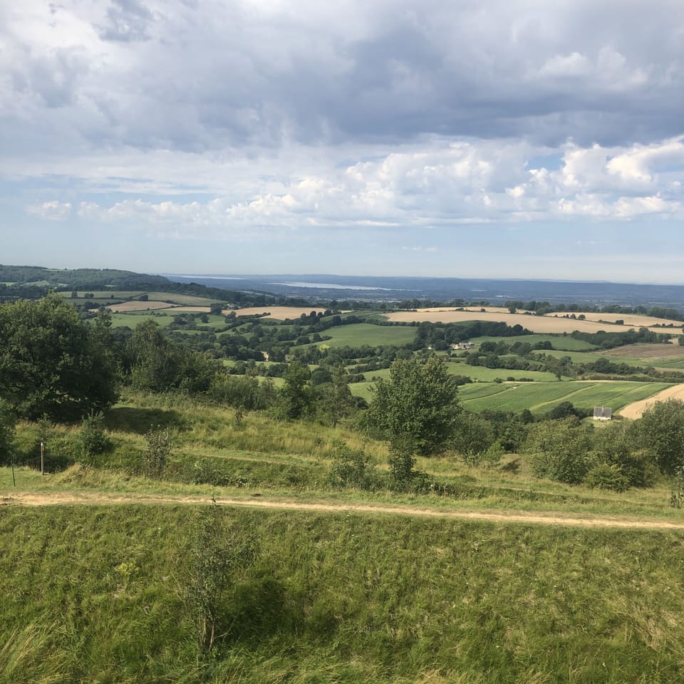 View from Painswick Beacon