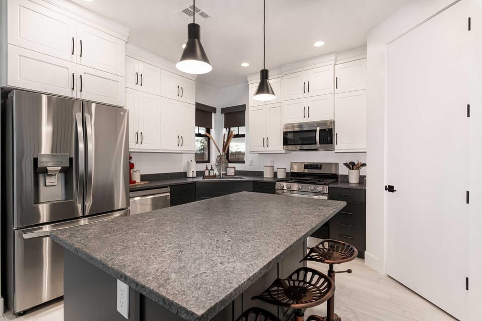 beautiful kitchen island