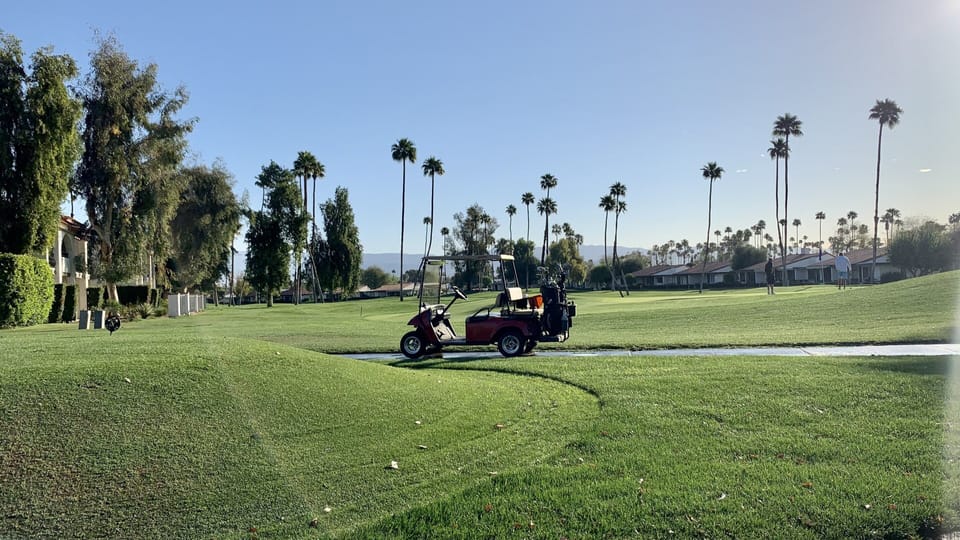 Rancho Las Palmas Country Club features a world-class 27-hole course & tennis