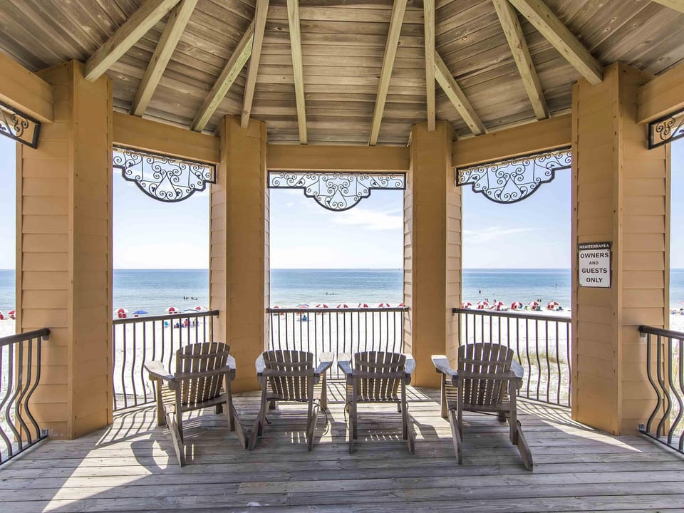 Pavilion by Beach