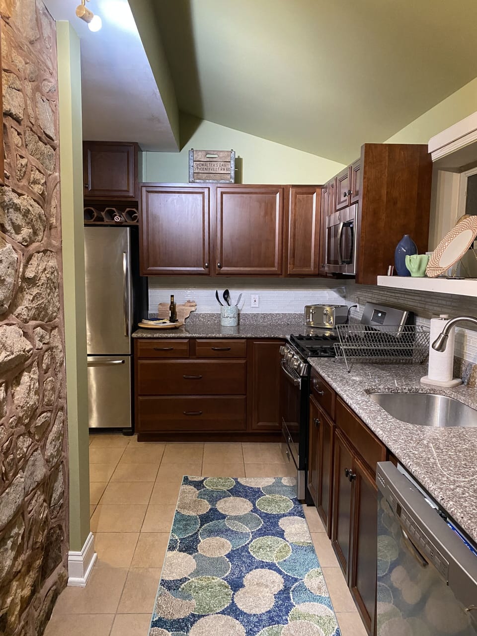 First Floor Fully Stocked Kitchen