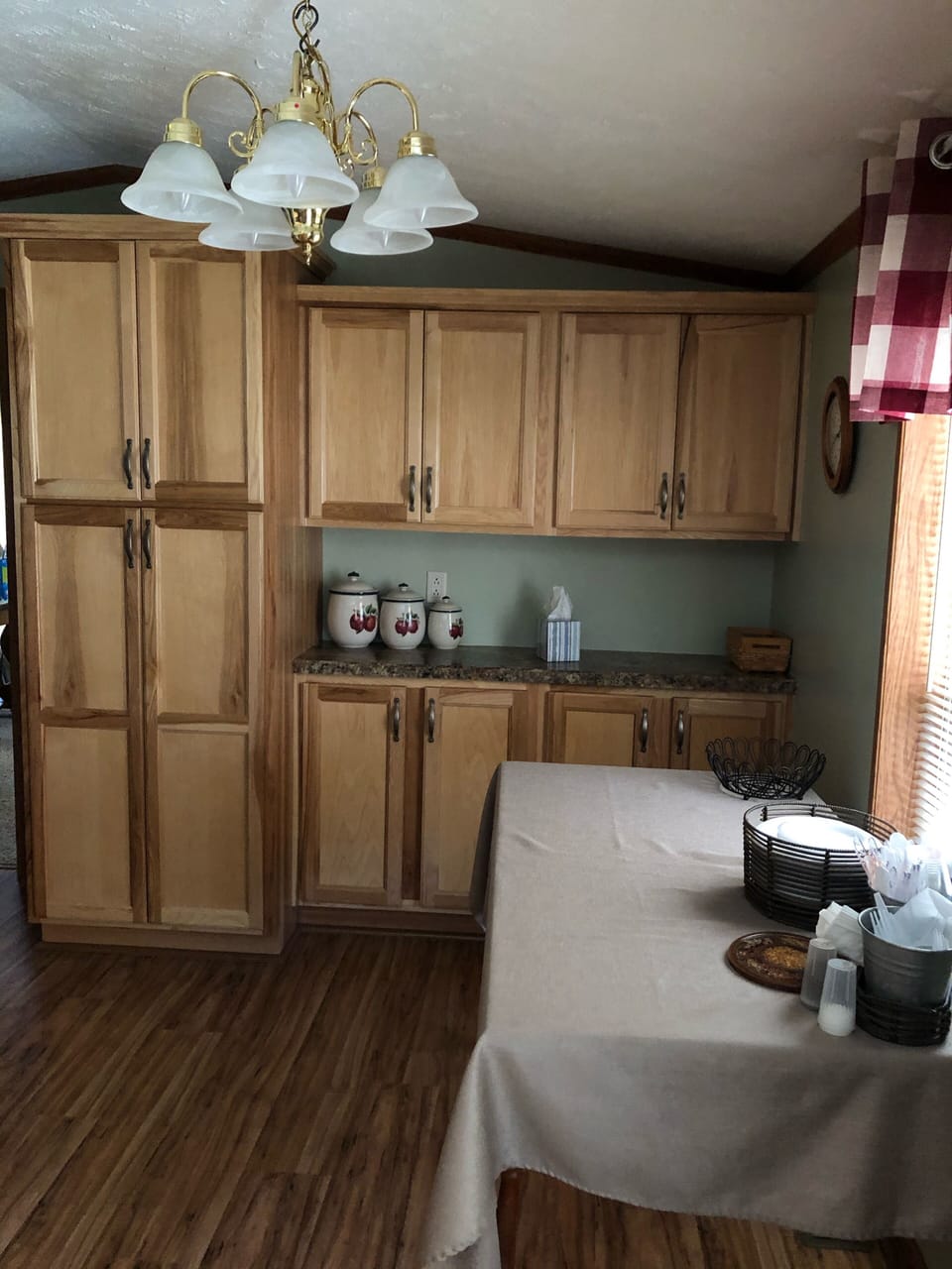 Kitchen with lots of cabinet space!