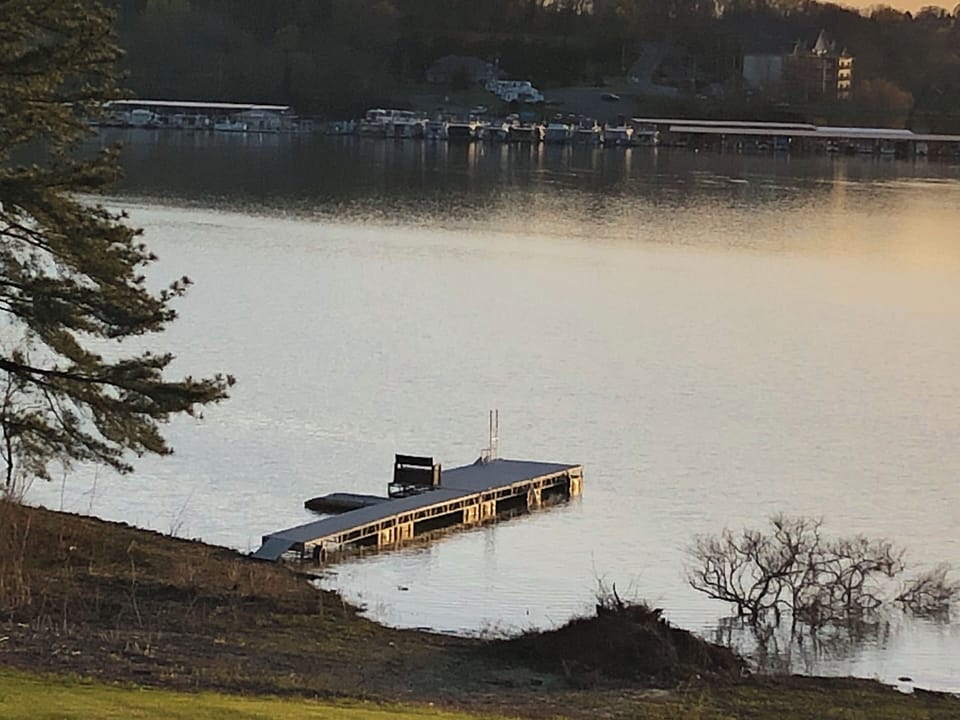 Park your boat, swim or fish off your private dock. In water mid May-mid Sept.
