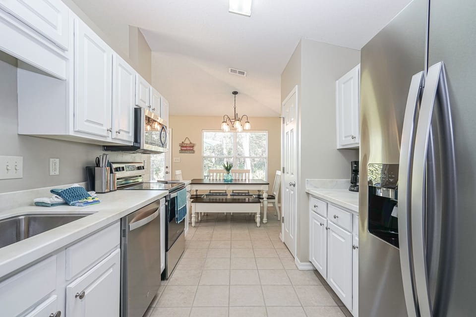 Updated and Well-Equipped Kitchen