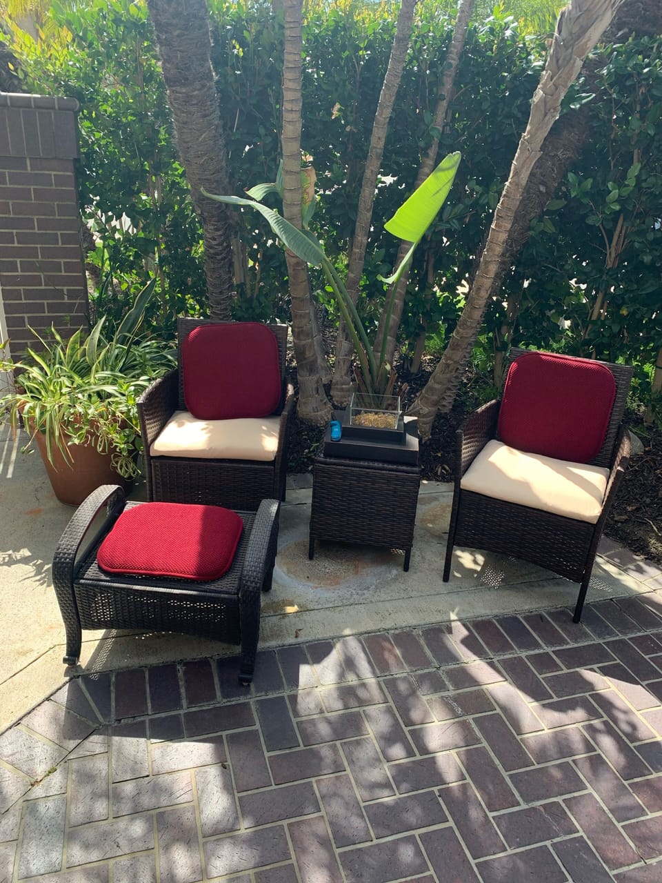 Private courtyard 