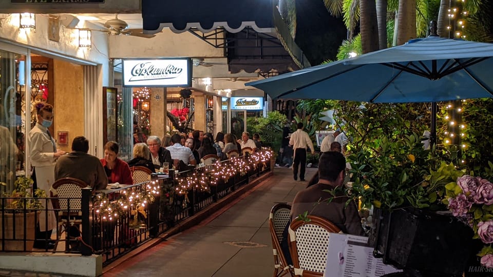 Outdoor dining