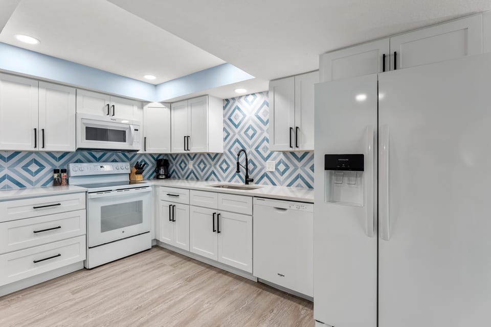 Fully equipped kitchen with everything you need!