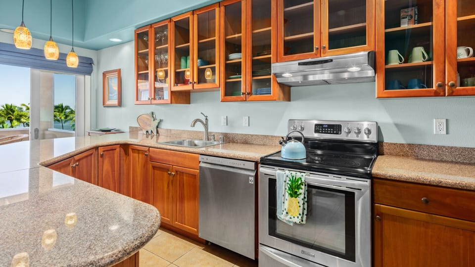 Kitchen View towards the Lanai