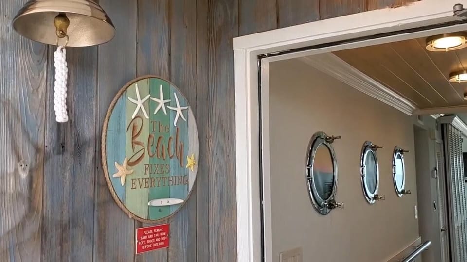 Cabin entrance