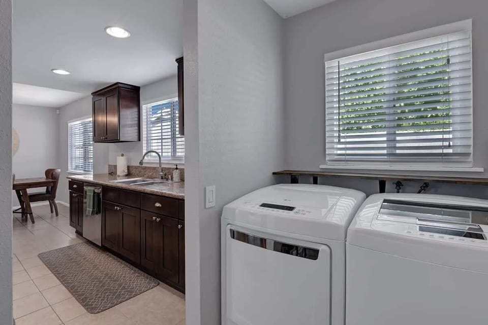 Convenient Washer and Dryer