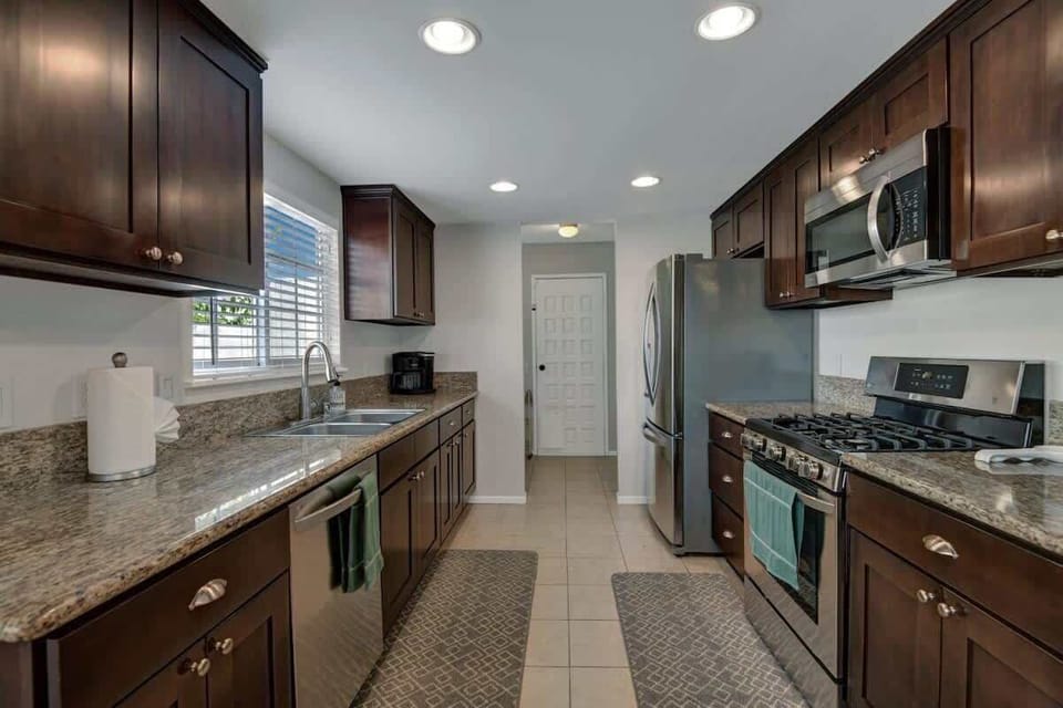 Fully equipped with Stainless Steel Appliances.