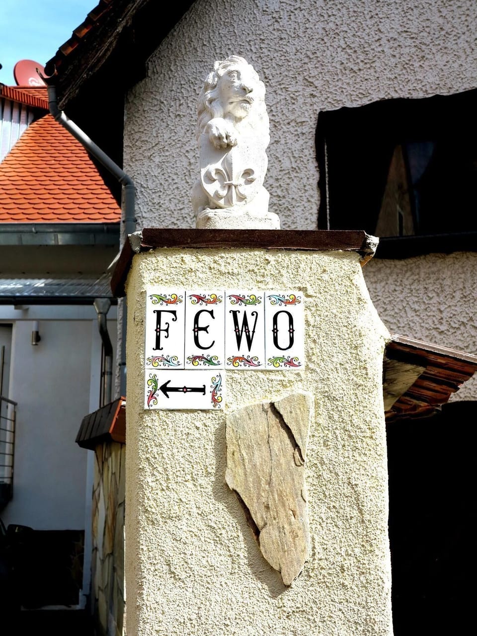 Exterior detail
