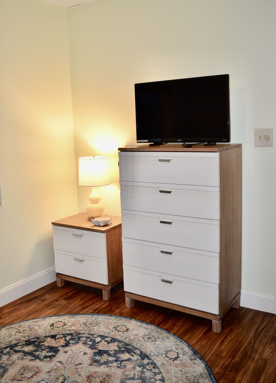 Drawer chest and TV in bedroom 3