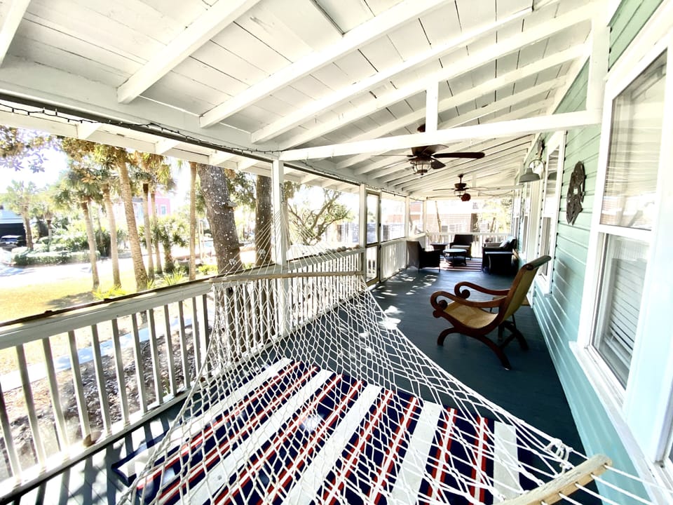 View from Hammock (front porch)