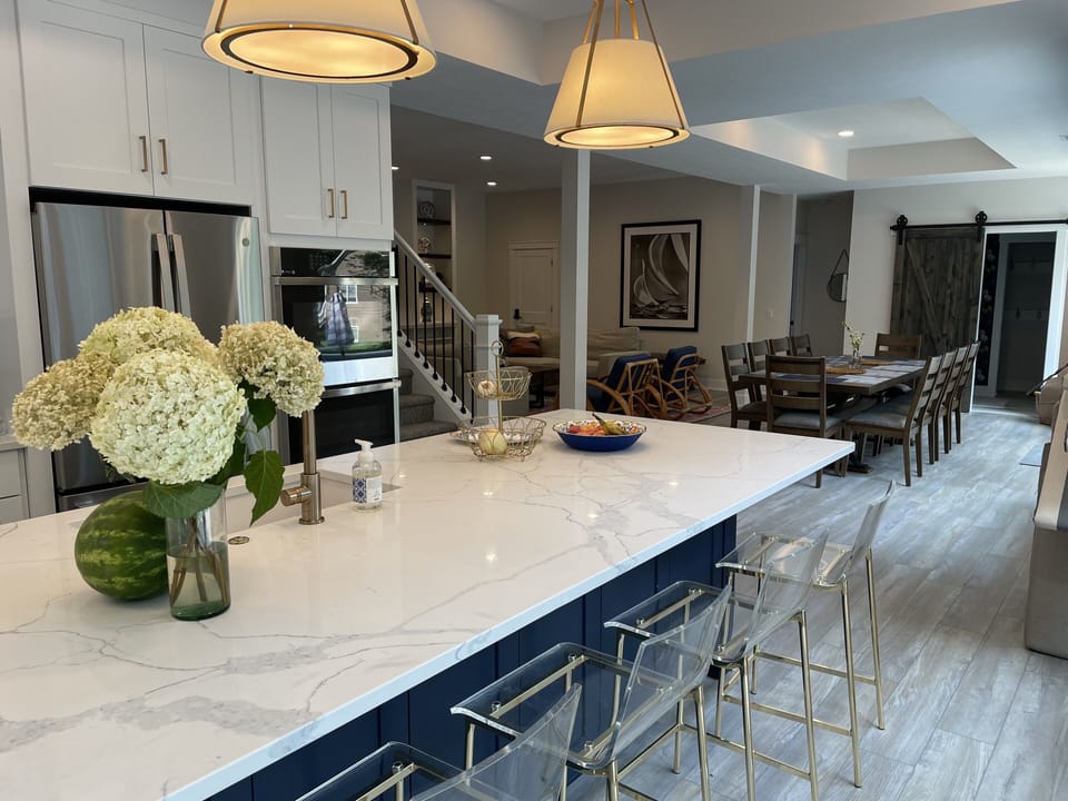 An open floor plan perfect for entertaining and enjoying family and friends