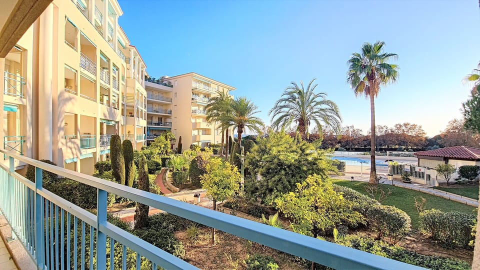 Pool view terrace