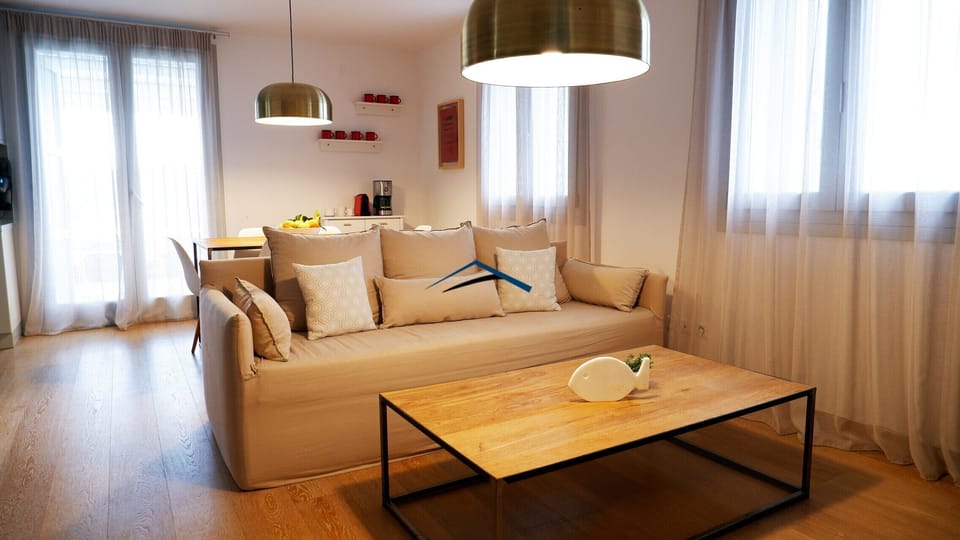 House 1. The living room