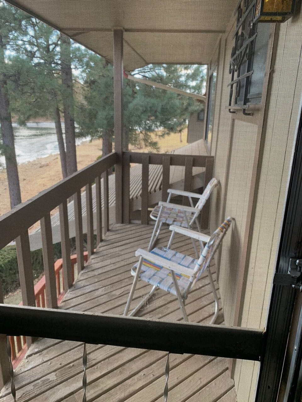 Deck off the Master