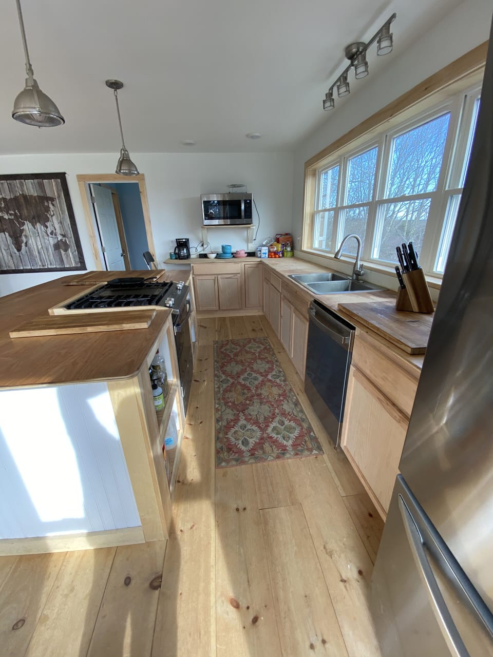 Thoughtfully and professionally designed kitchen- all new quality appliances.